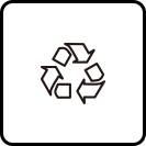 與發(fā)泡PS相比，燃燒時無毒氣放出