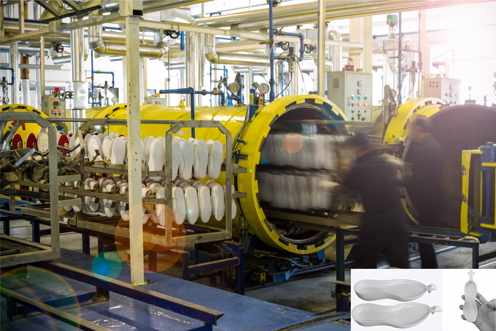 V?t li?u giày – ?? gi?a 